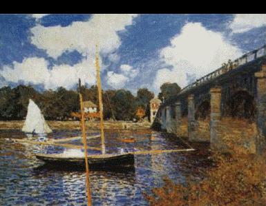 Claude Monet Bridge at Argenteuil